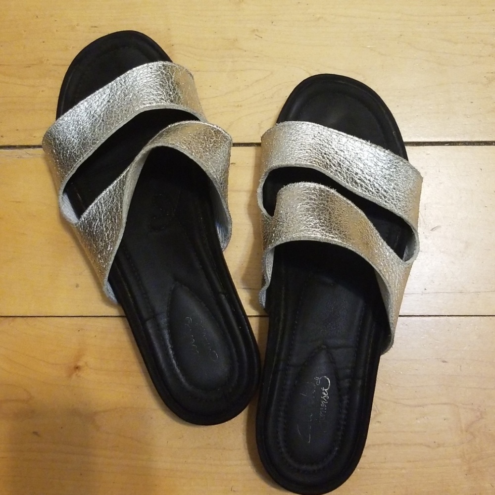 Silver Sandals